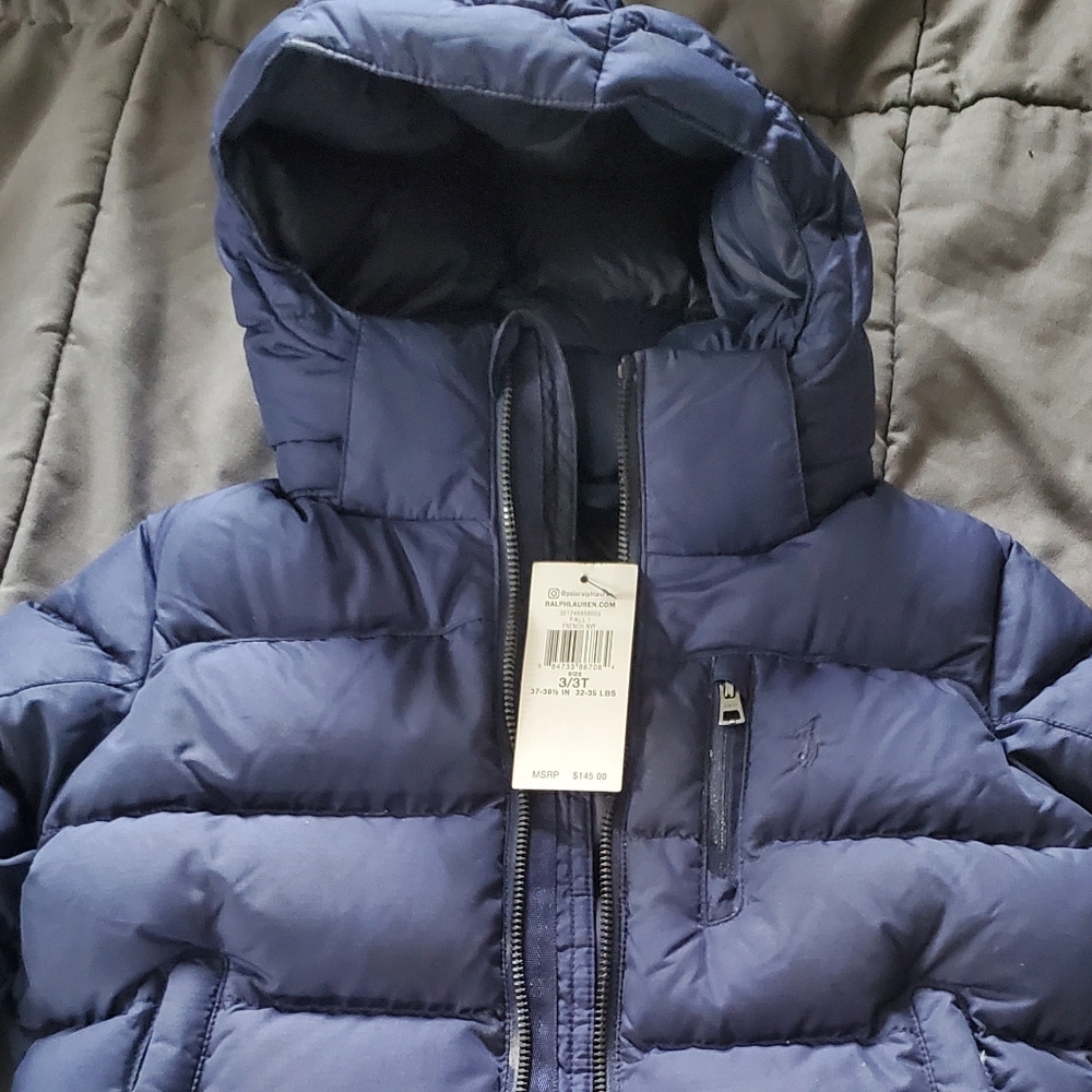 Polo Ralph Lauren Toddler Boys Coat,  Size 3T